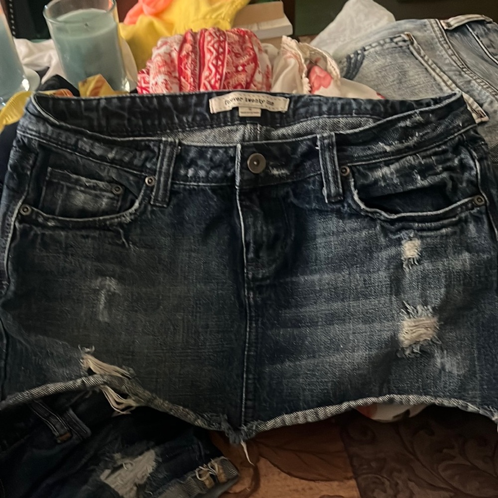 vintage forever twenty one mini skirt
